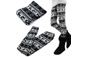 Pantacollant leggins cotone renne bianco e nero taglia unica